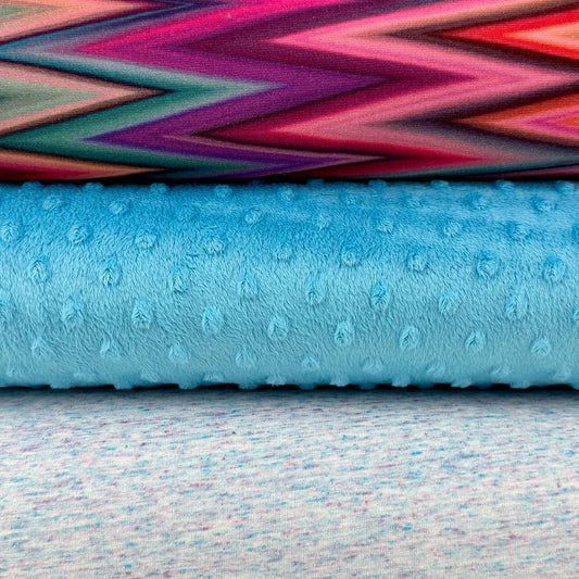 Das Feierabend-Set – Nähset für Kuscheljacke, Jogginghose und Schlauchschal