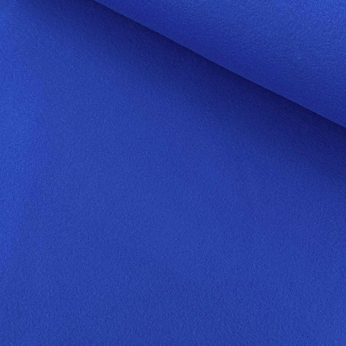 Fleece Kornblau – Kuschelstoff für Decken, Mützen, Schals und mehr
