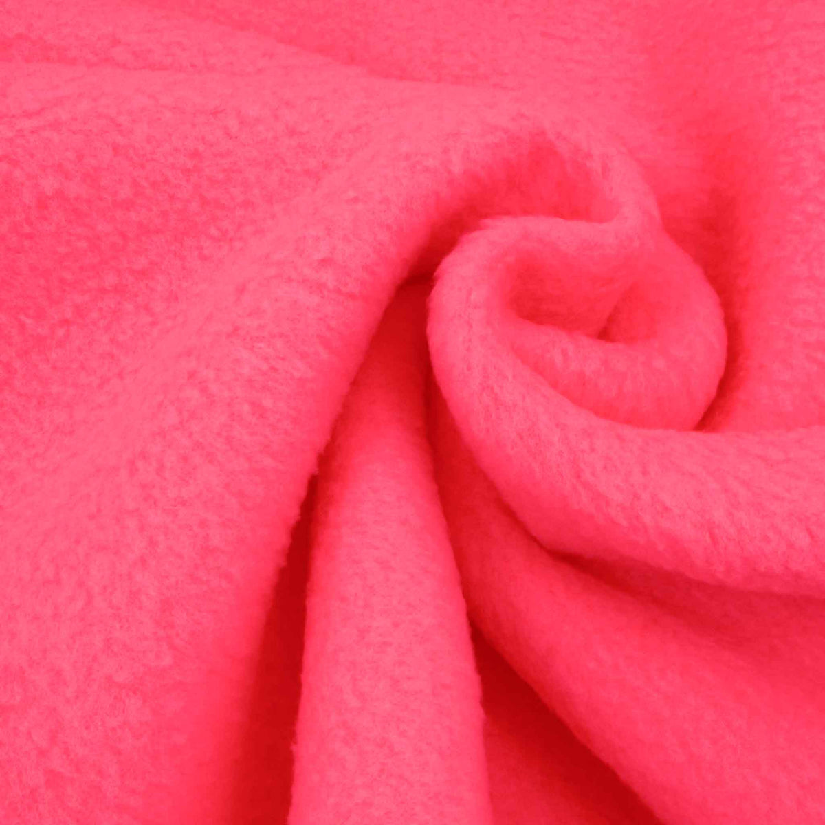 Fleece Neonpink – Kuschelstoff für Decken, Mützen, Schals und mehr