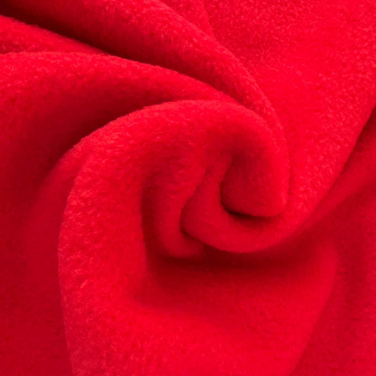 Fleece Rot – Kuschelstoff für Decken, Mützen, Schals und mehr